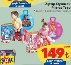 ZIPZIP OYUNCAK PİLATES TOPU